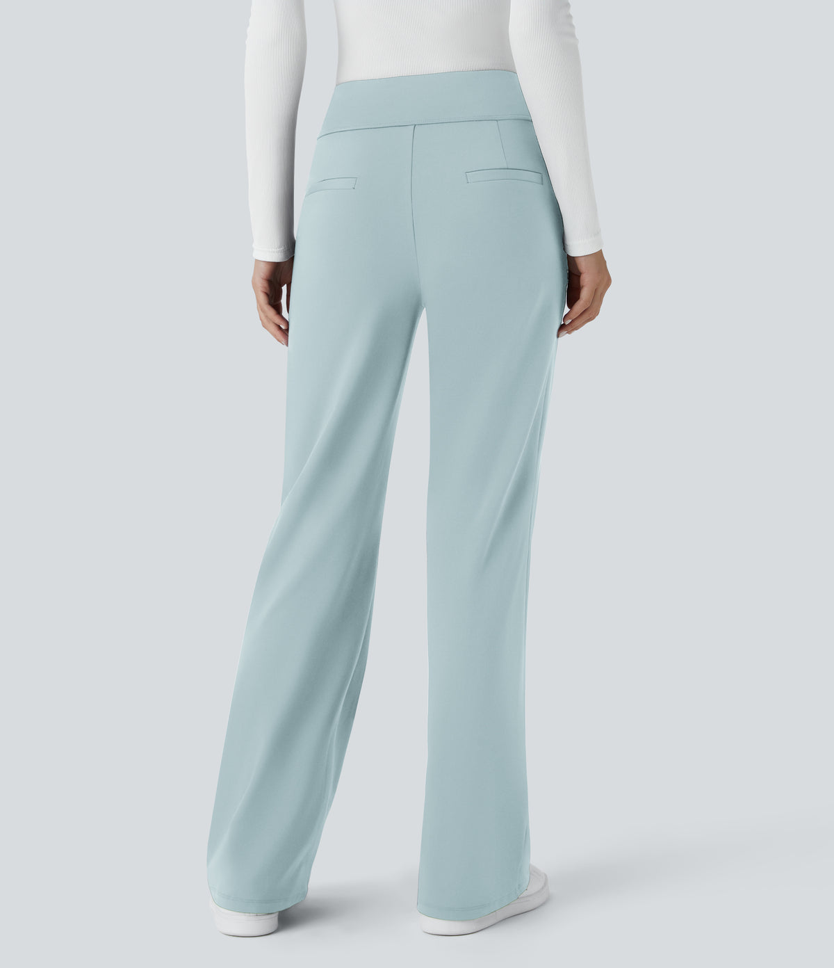 Aubrey Pants — Baby Blue
