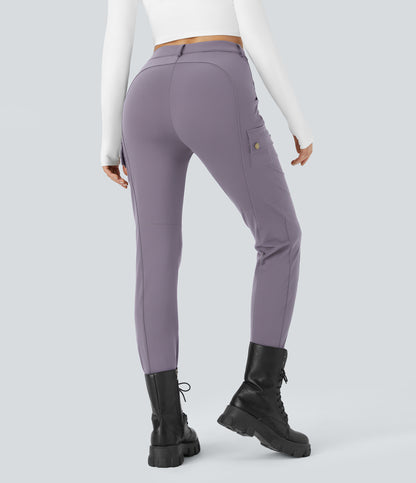 Cassia Pants — Purple Ash
