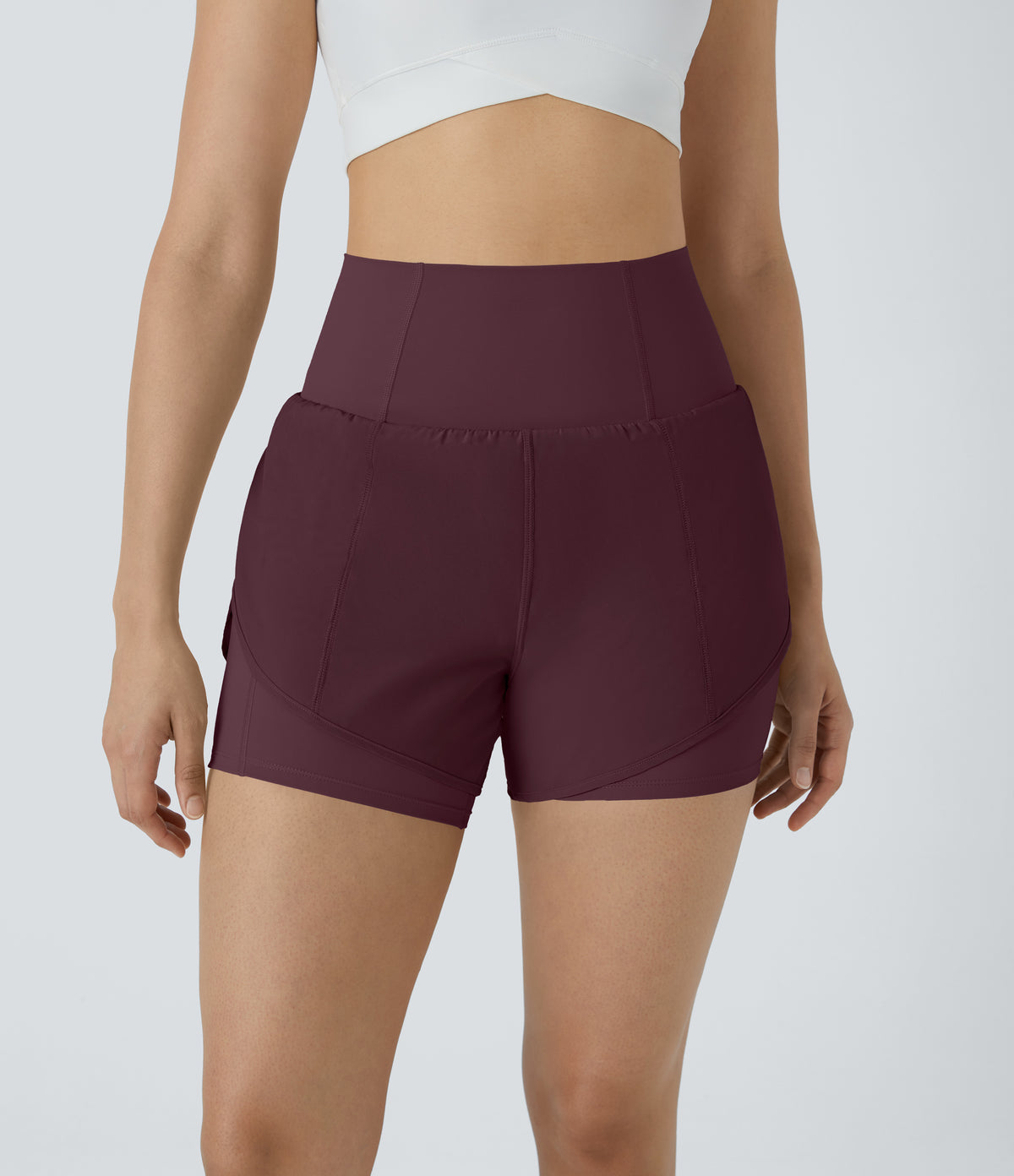 Poppy Short — Berry Red