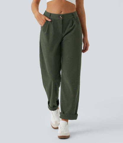 Cecily Pants — Rifle Green