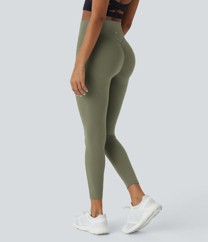 Amara Legging — Grass Grey Green