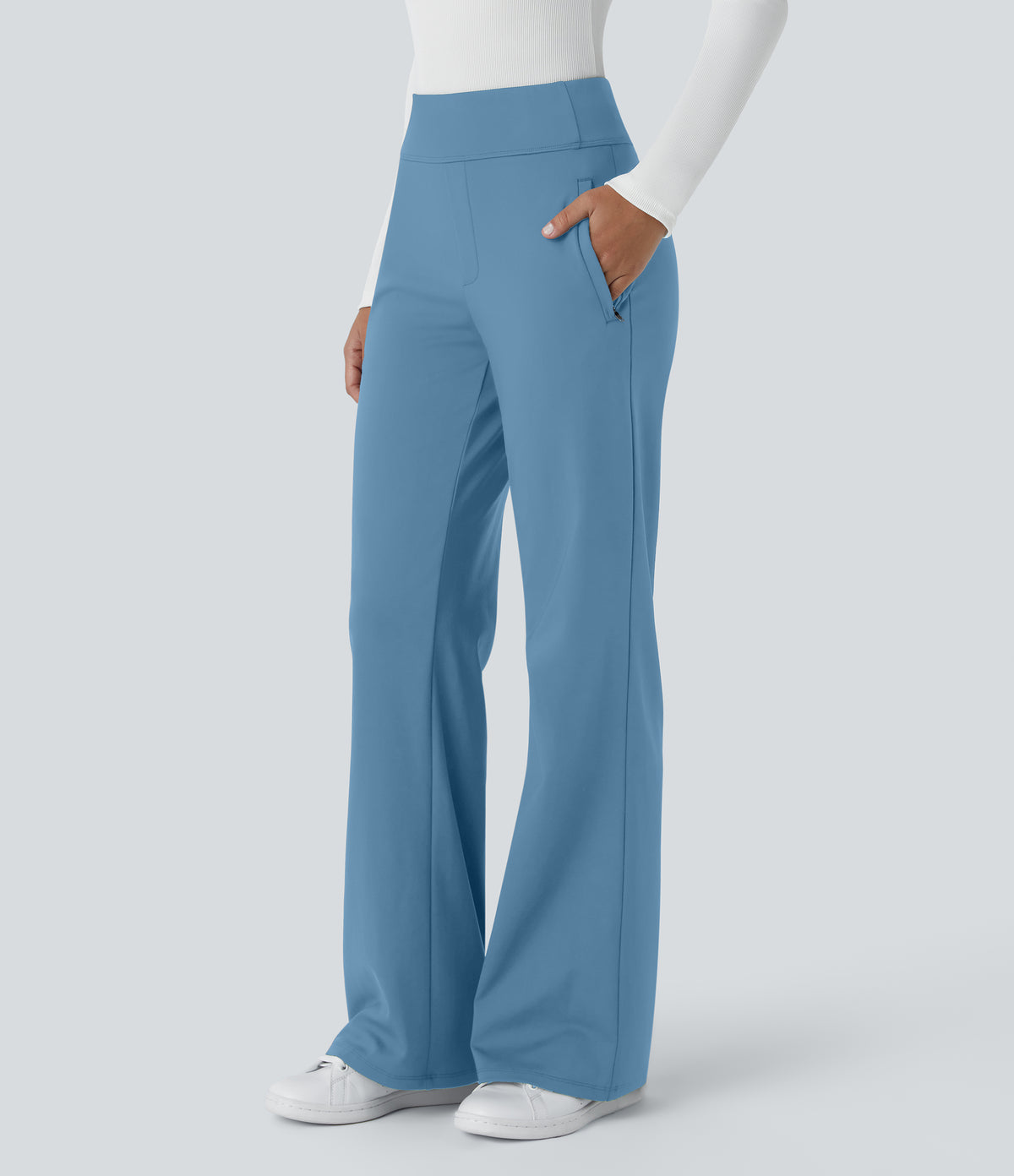 Aubrey Pants — Light Azure