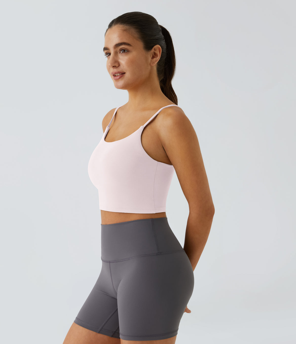 Luma Crop Top — Peridot