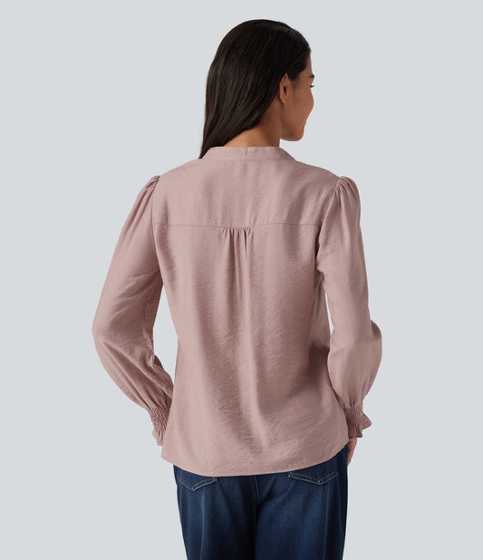 Lilou Blouse — Shadow Gray