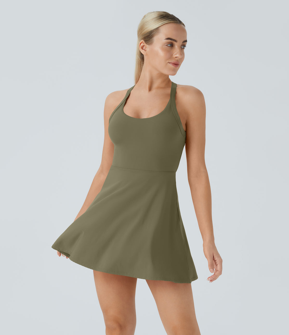 Magnolia Dress — Dusty Orange