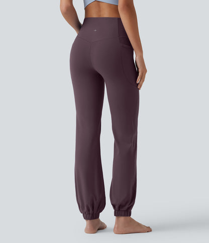 Saskia Jogger — Dusky Evening purple