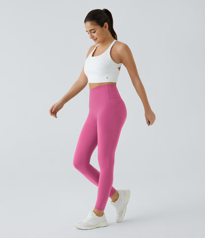 Bloom Legging — Evening Red