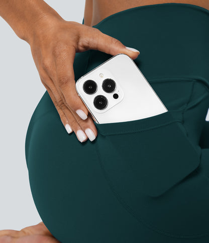 Petal Legging — Peacoat