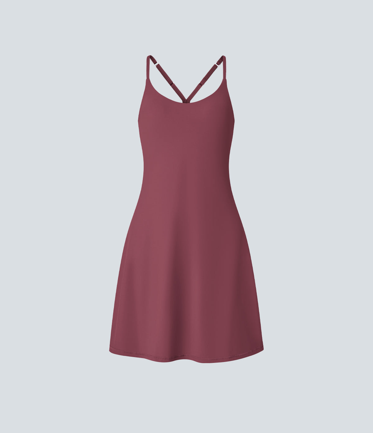 Aura Dress — Cordovan