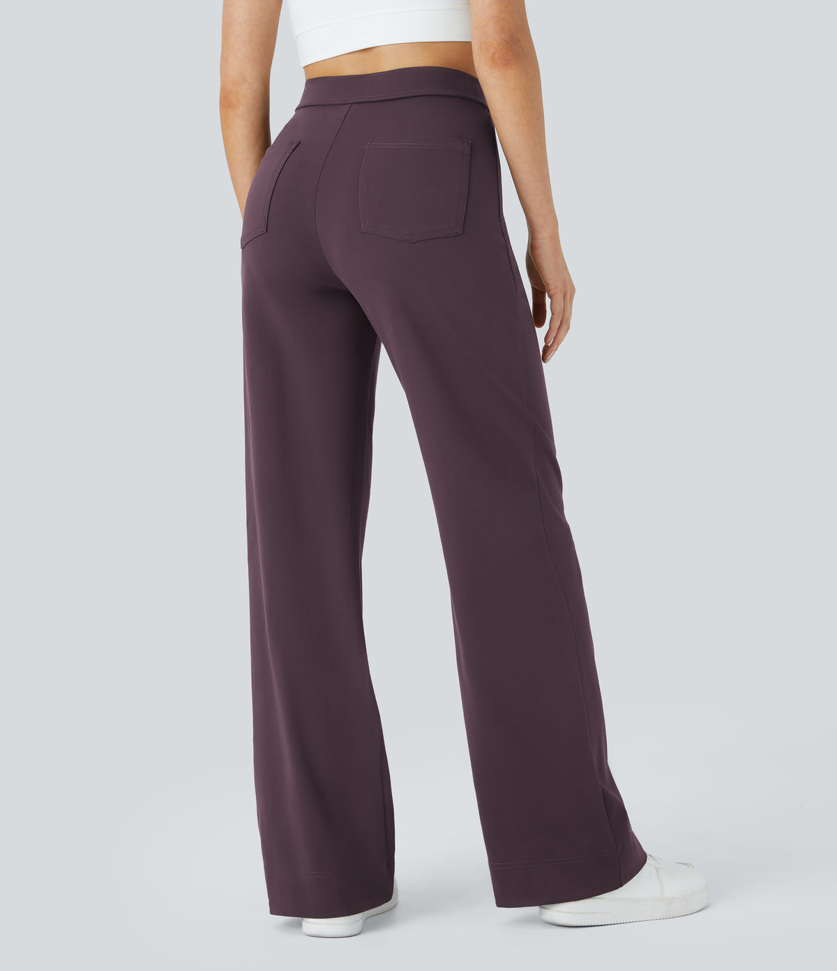 Isolde Pants — Dusky Evening purple