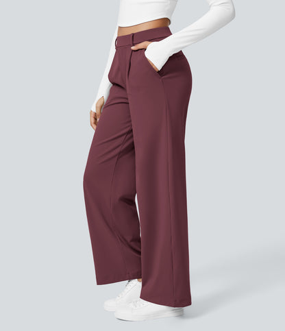 Acacia Pants — Red Mahogany