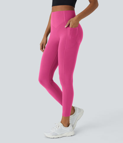 Amara Legging — Pink Power