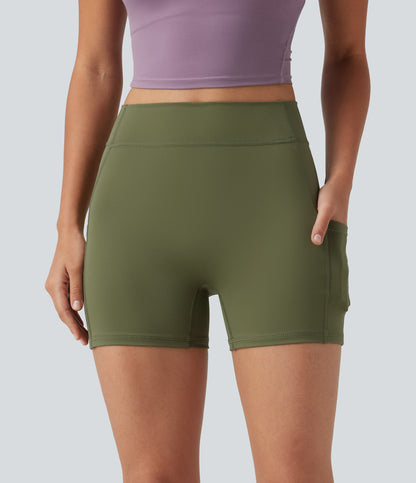 Hazel Biker Short — Loden Green