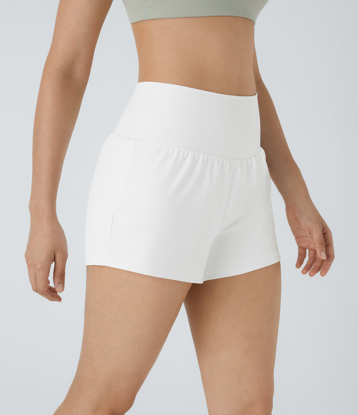 Breeze Short — Steeple Gray