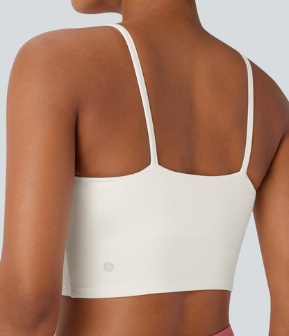 Luma Crop Top — Frosty Green