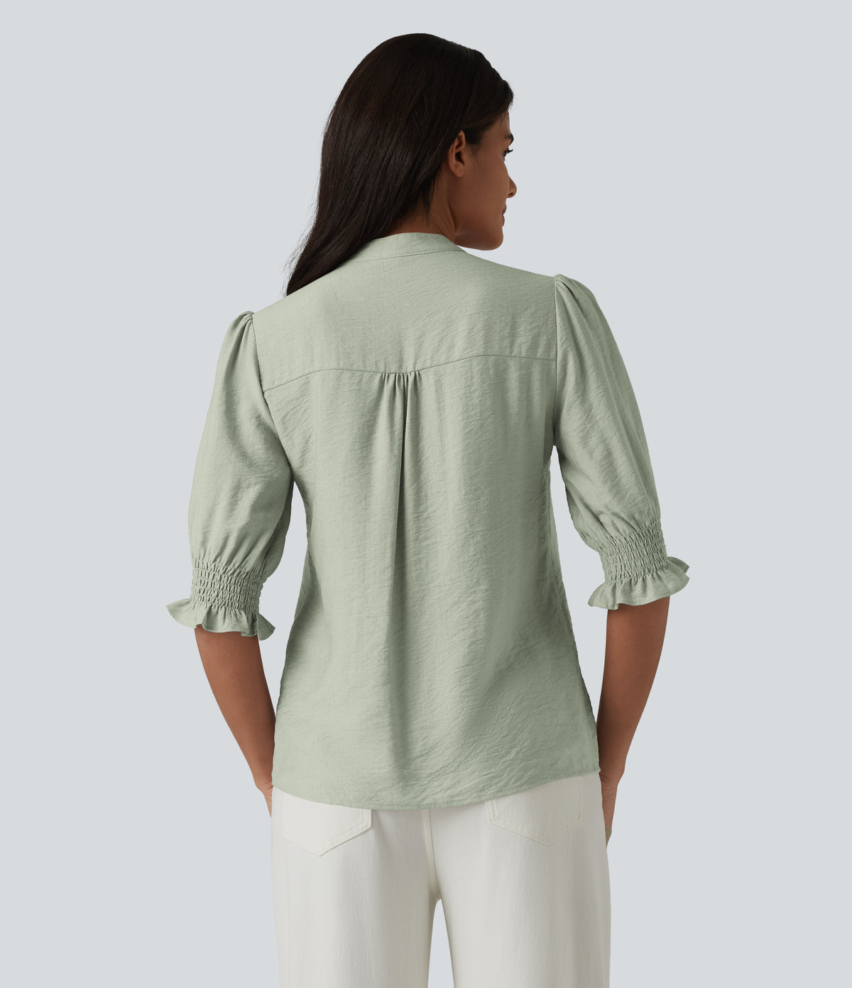 Imogen Blouse — Desert Sage