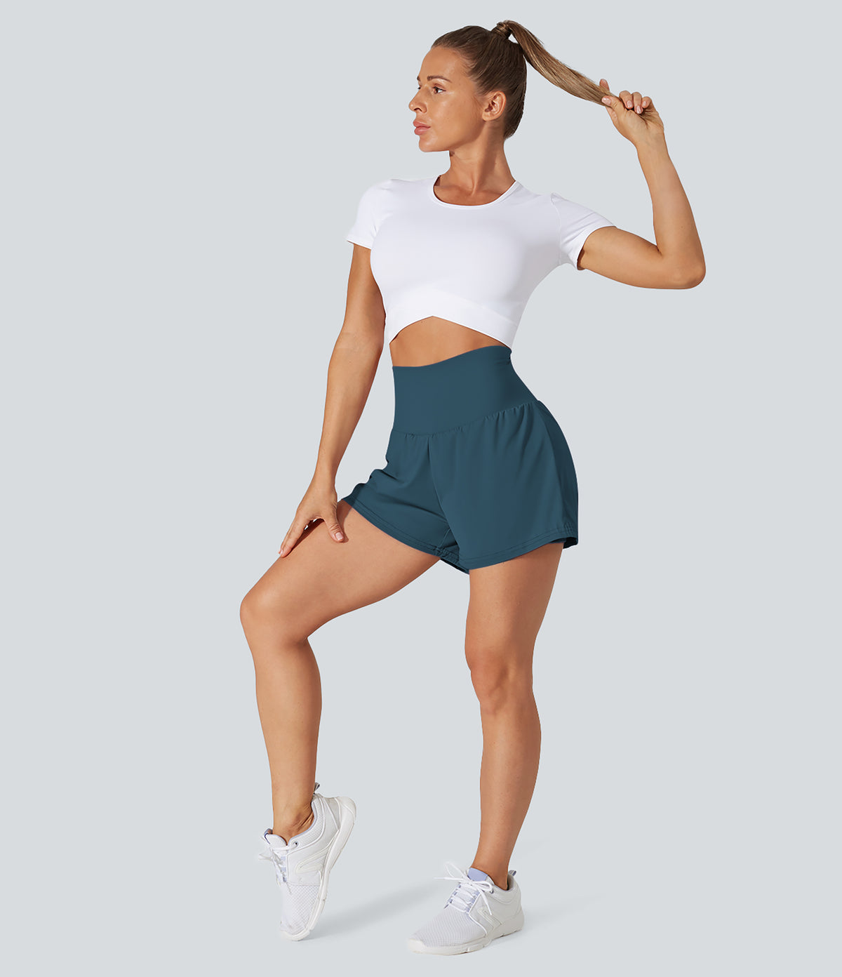 Breeze Short — Madder Brown