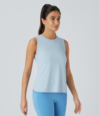 Estelle Tank — Cool Ice Blue
