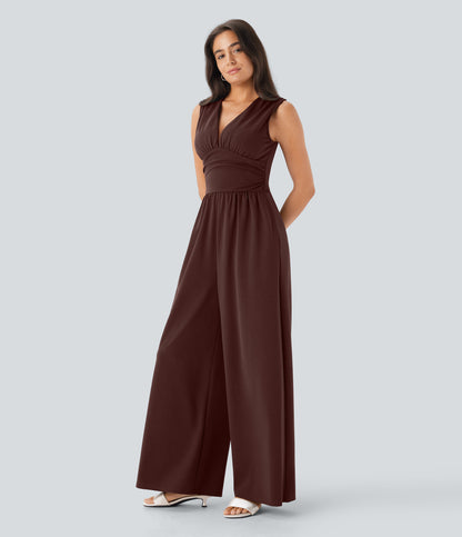 Celine Jumpsuit — Bitter Chocolate