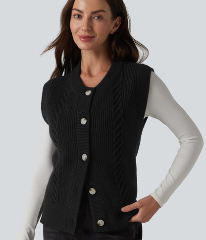 Kiara Vest — Black