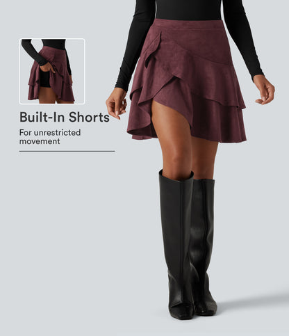 Ramona Skirt — Chocolate Truffle