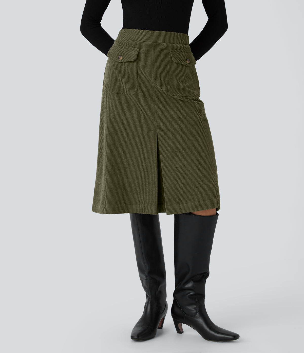Jessamine Skirt — Hazel Mist Green