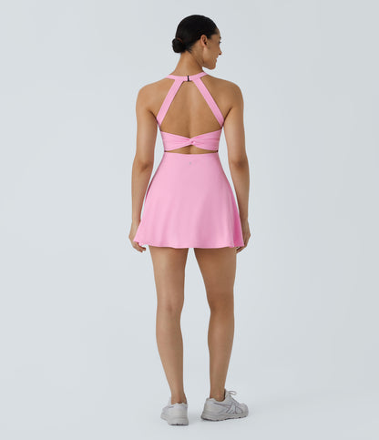 Magnolia Dress — Dusty Orange