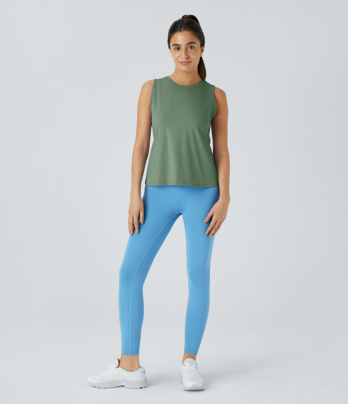 Estelle Tank — Mist Grey