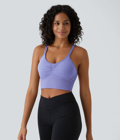 Poise Sports Bra — Amparo Blue
