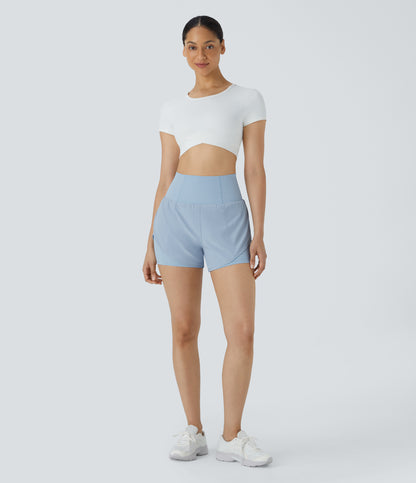 Poppy Short — Rouge Dark Red