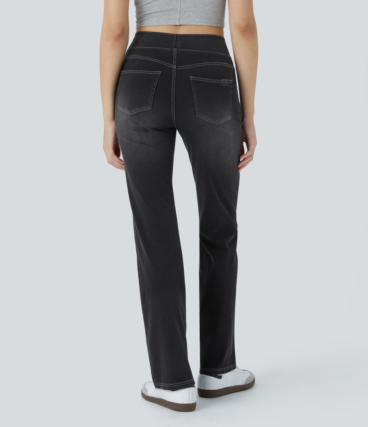 Felicity Jeans — Carbon Paint Denim