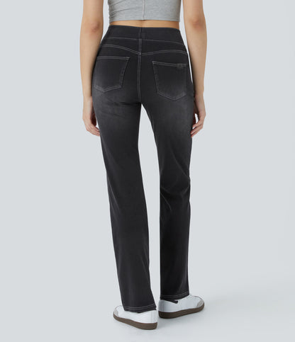 Felicity Jeans — Carbon Paint Denim