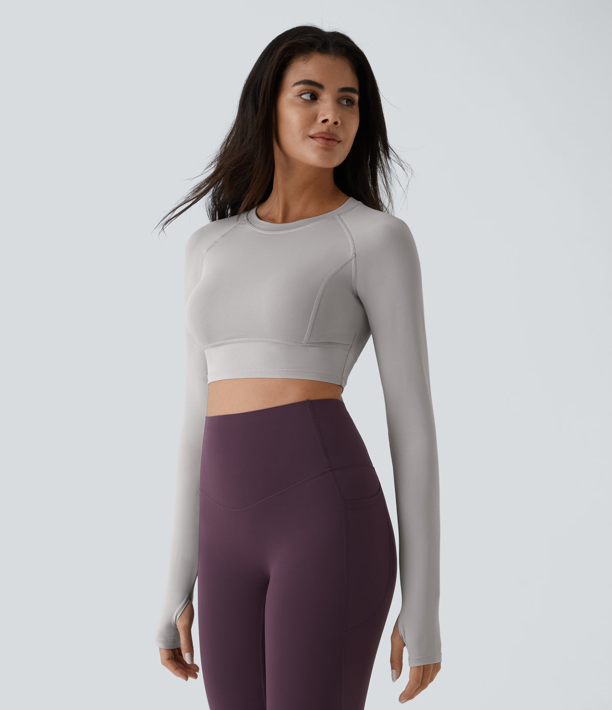 Sora Crop Top — Ballad Blue
