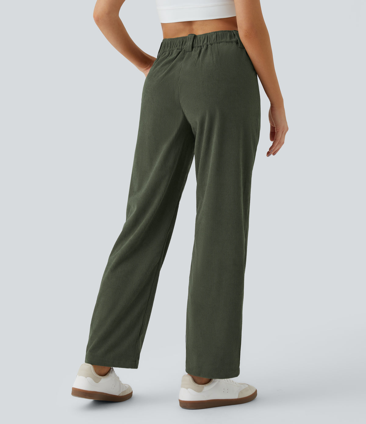 Cecily Pants — Rifle Green