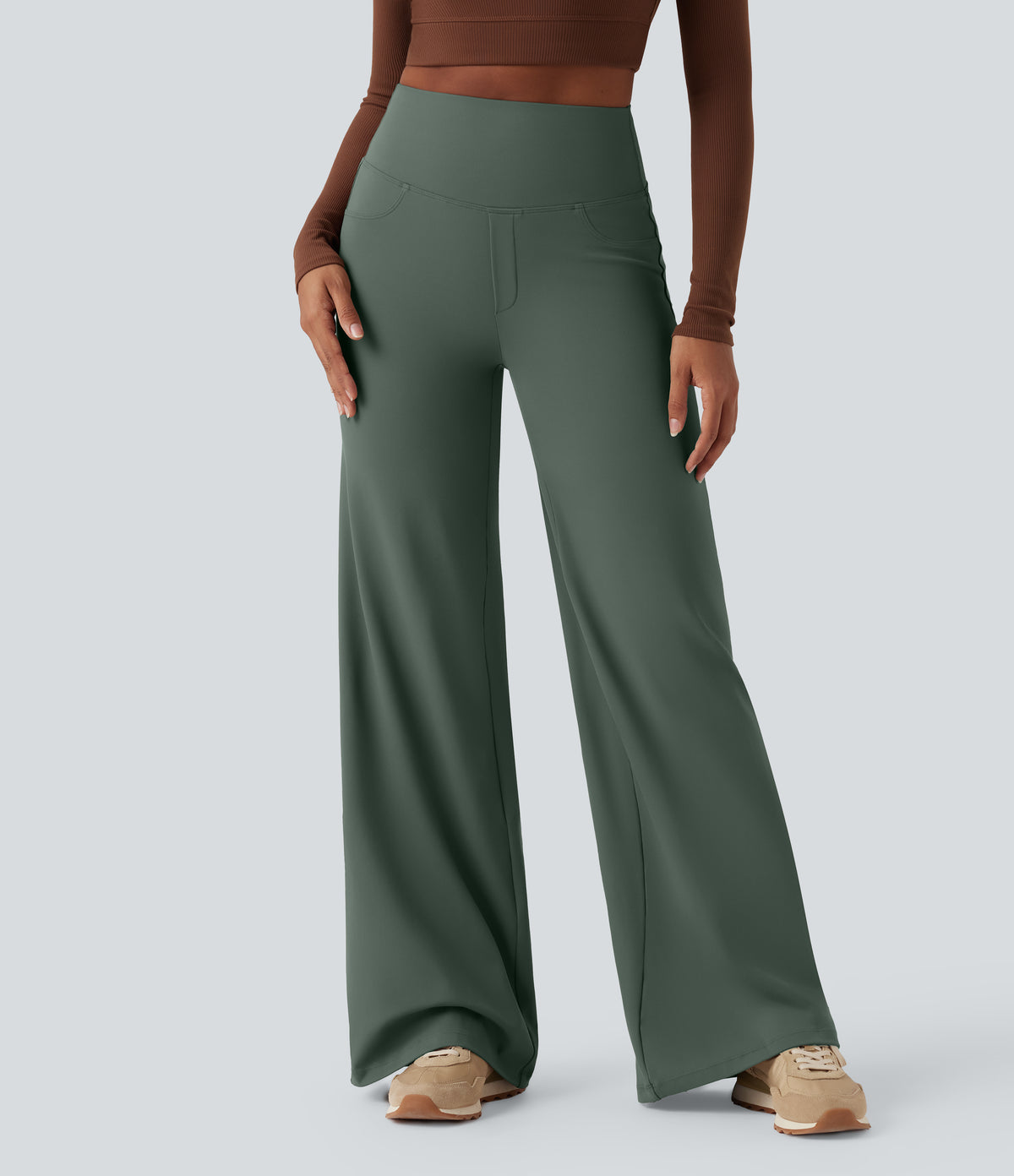Jolie Pants — Deep Aquamarine