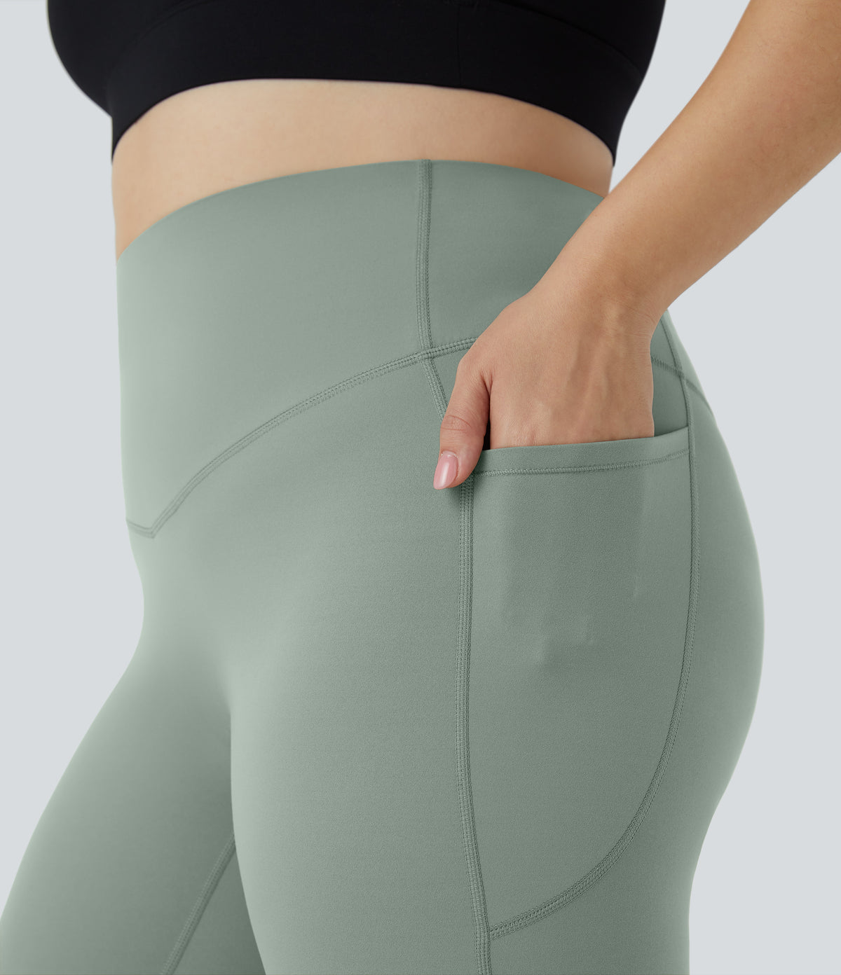 Briar Legging — Iceberg Green