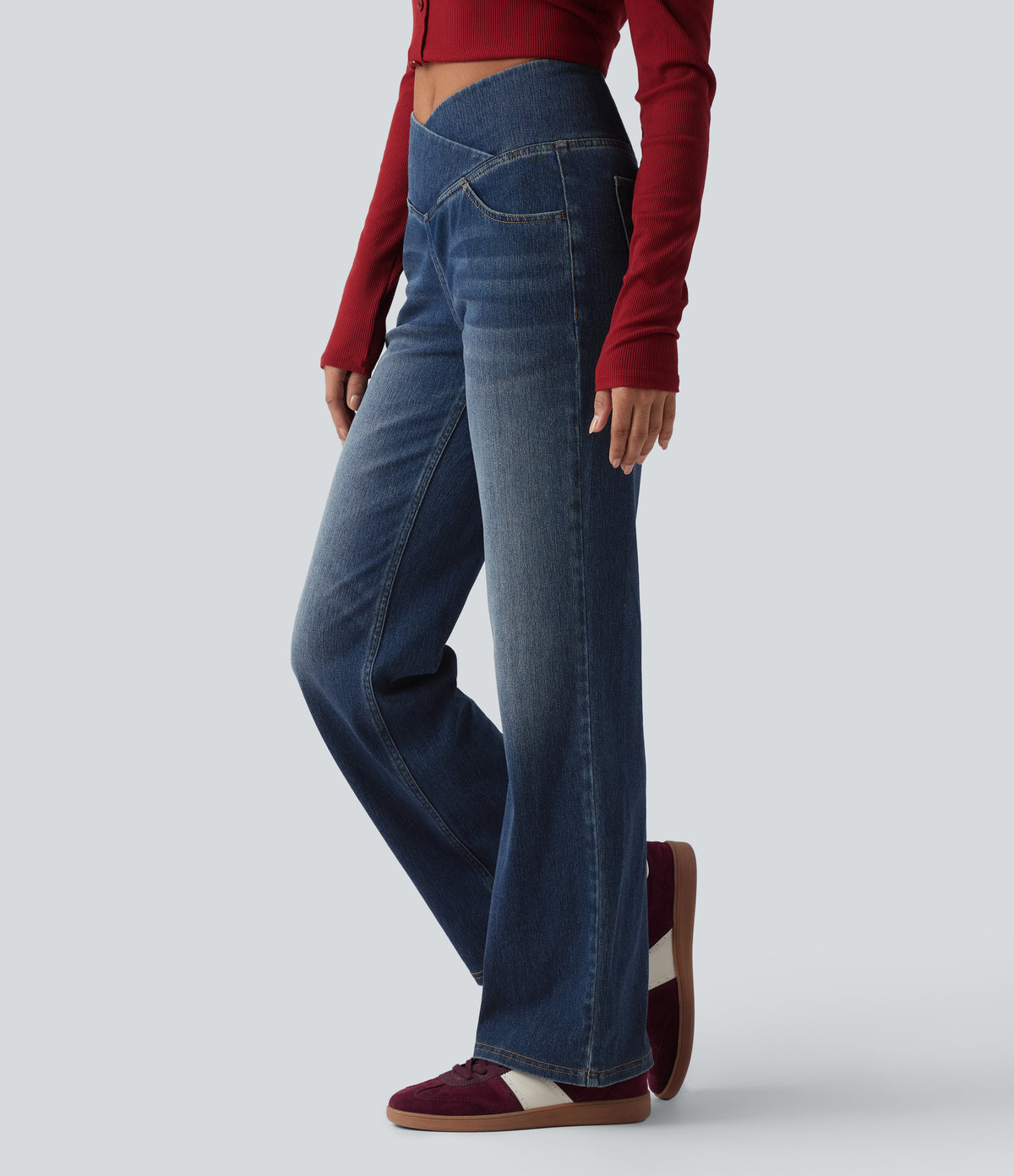 Elina Jeans — Blue Surf Denim