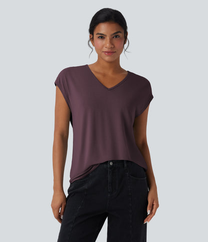 Oona T-Shirt — Maroon Banner