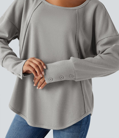Ember Long-Sleeve Top — Ephedra Gray