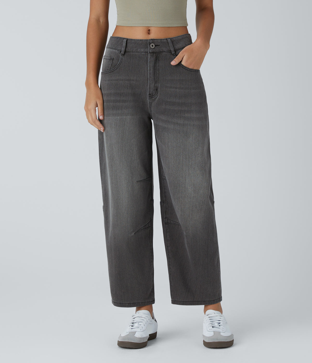 Rosina Jeans — Dark Gray Denim