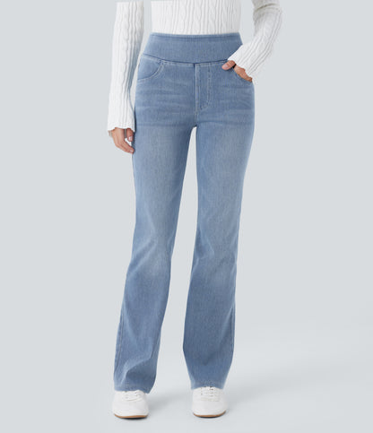 Felicity Jeans — Gray Blue Denim