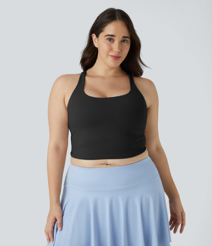 Nola Crop Top — White