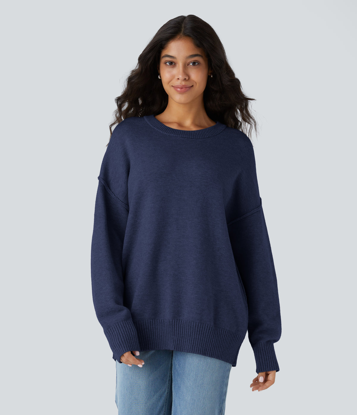 Marlow Sweater — Dark Blue