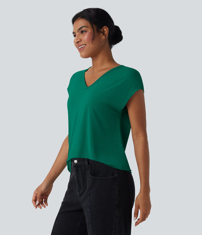 Oona T-Shirt — Antique Green