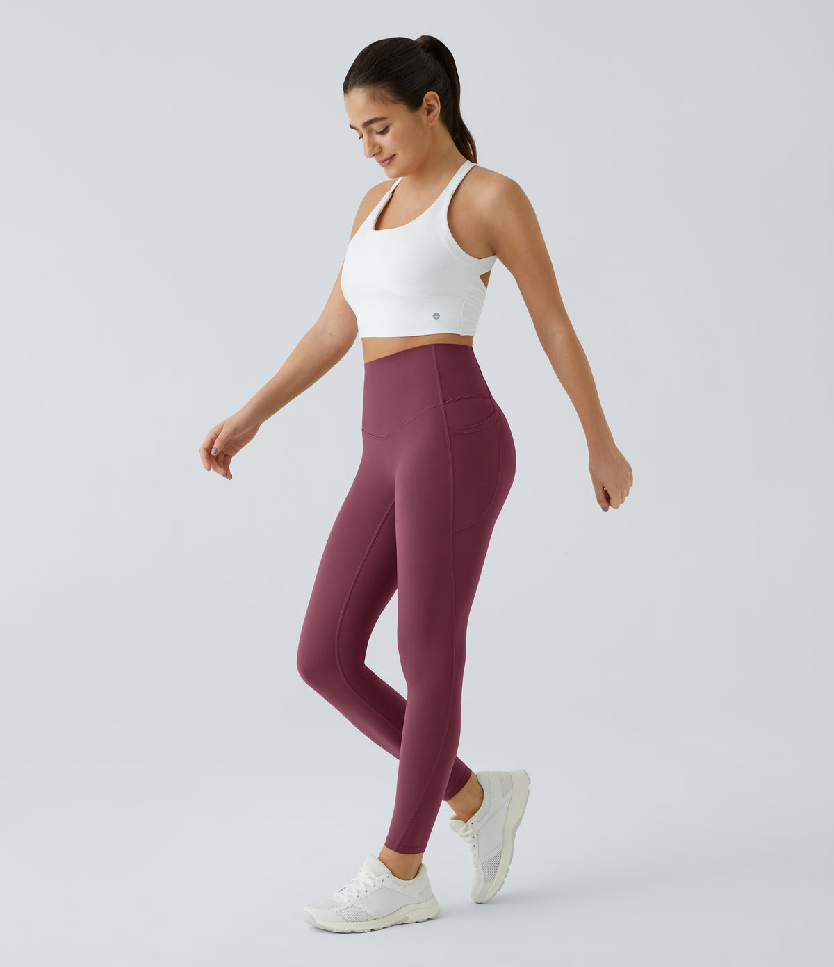 Bloom Legging — Deep Woodland Green