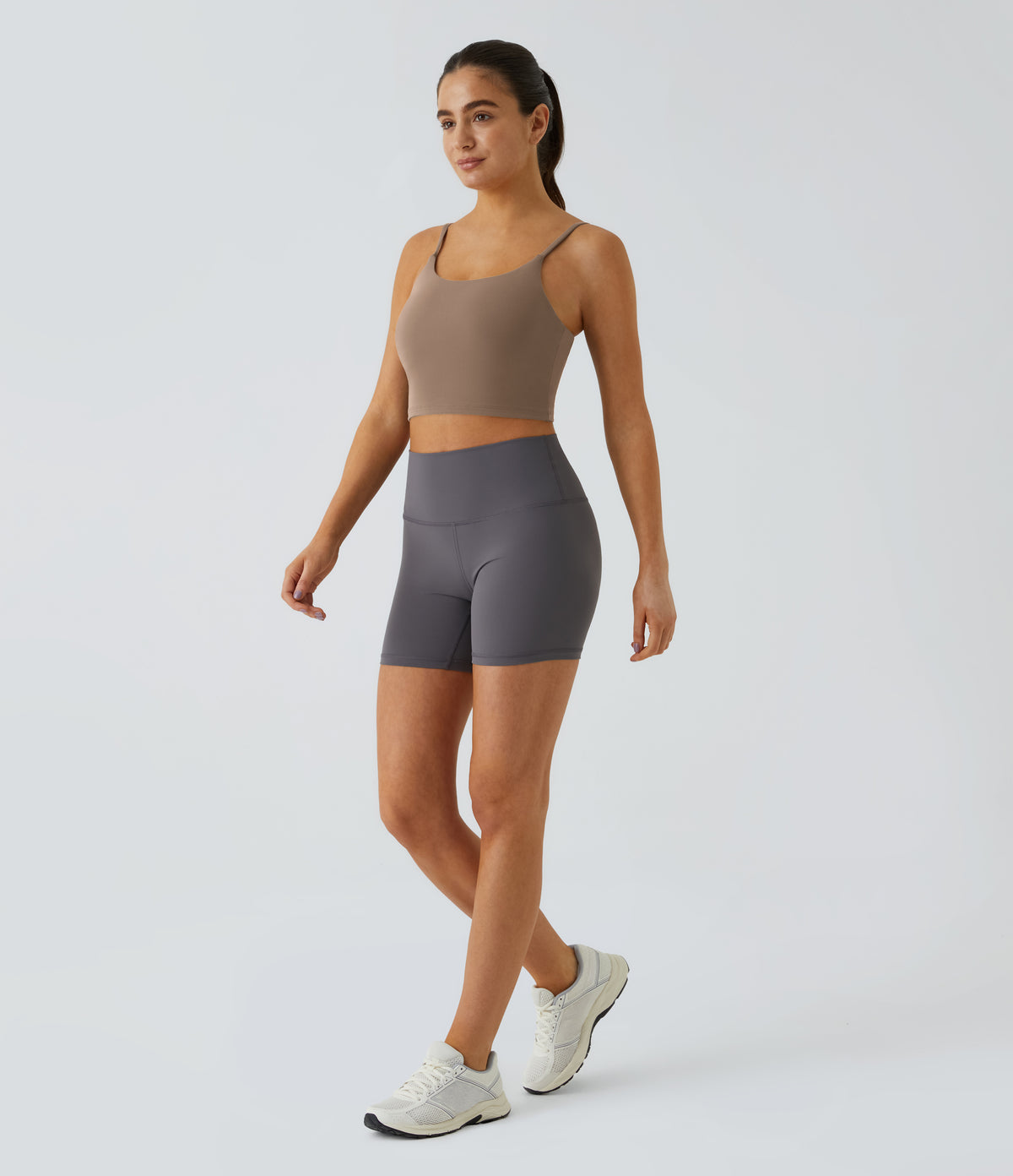 Luma Crop Top — Dove