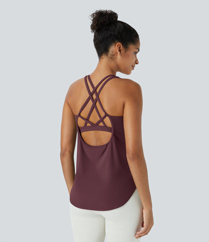 Maia Tank — Evening Red