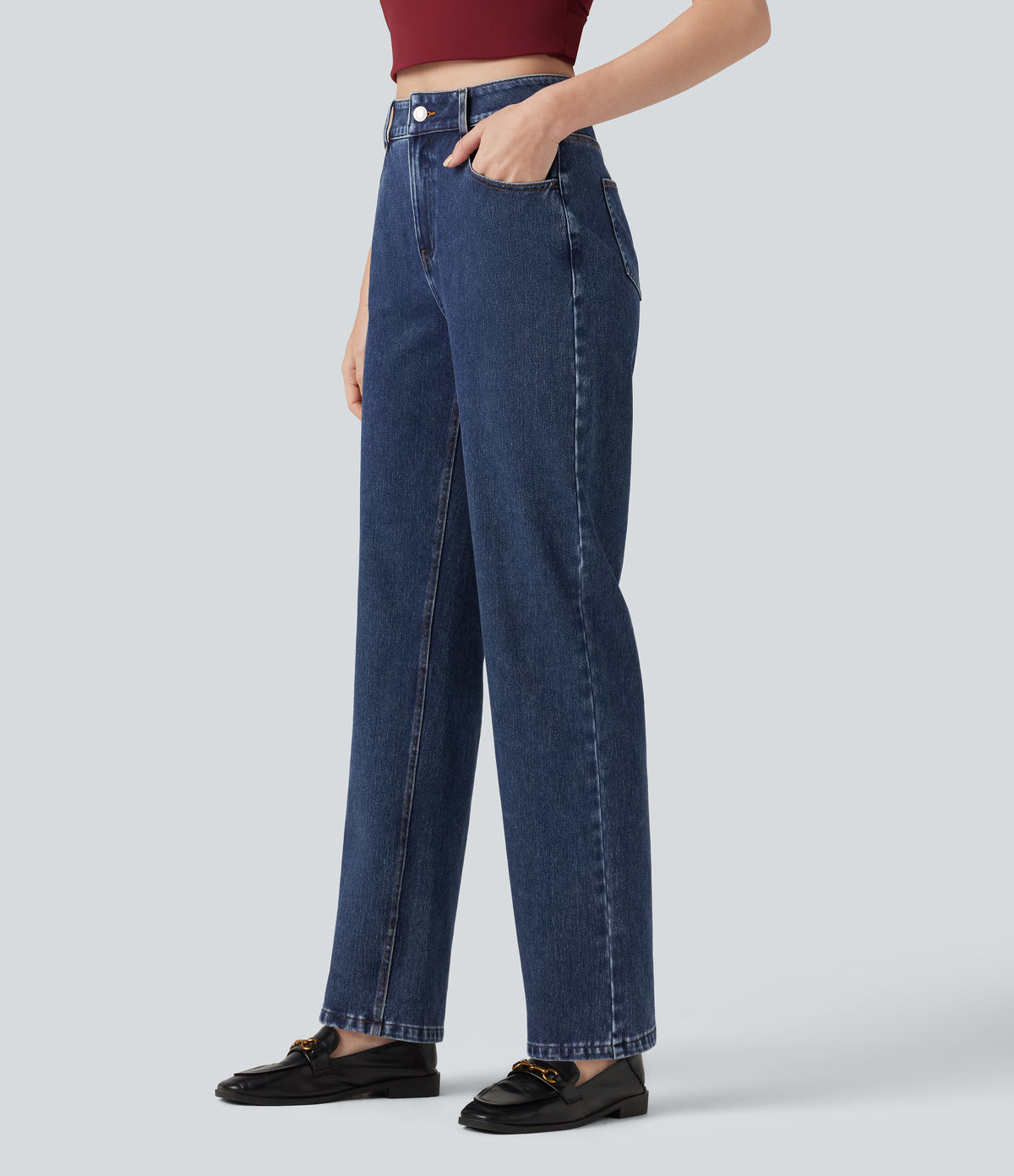 Saffron Jeans — Inkling  Blue Denim