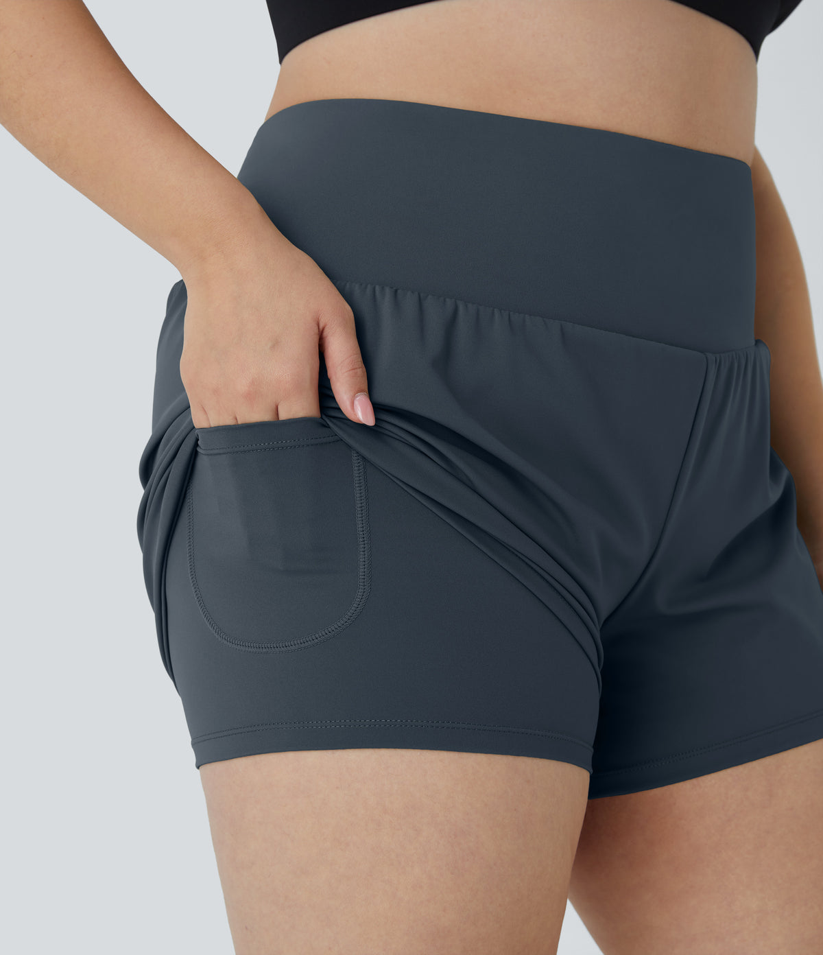 Drift Short — Warm Apricot