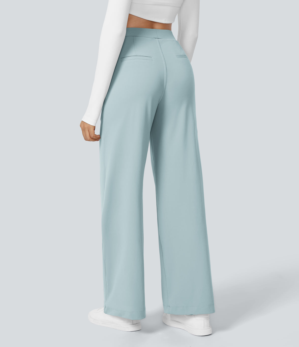 Acacia Pants — Baby Blue